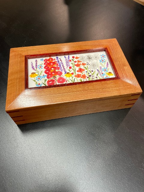 Cherry Keepsake Box