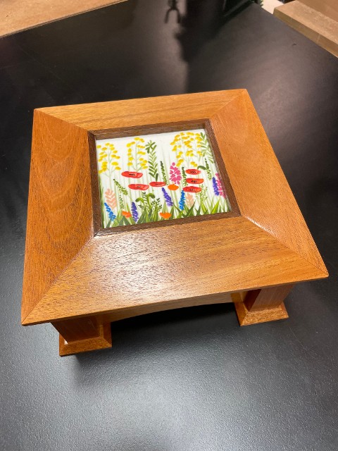 Mahogany Jewelry Box